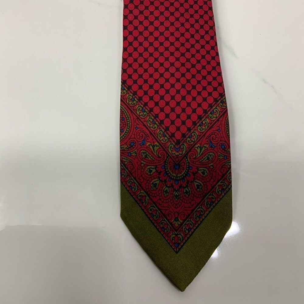 VINTAGE YVES SAINT LAURENT Silk Tie